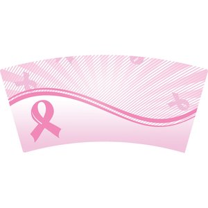 Additional Image 1 - a pink ribbon on a white background