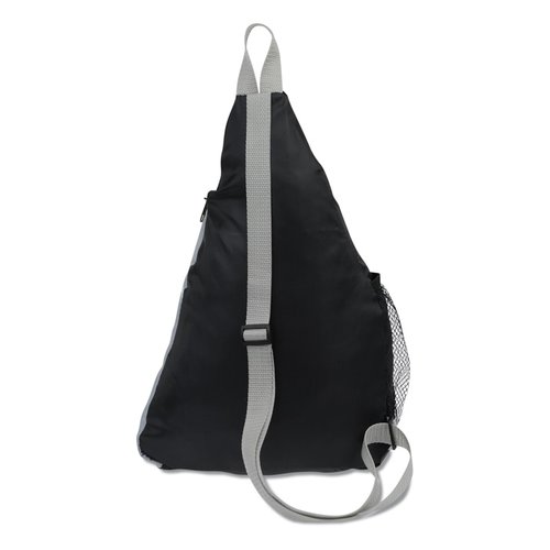 Additional Image 1 - a black bag with a silver handle