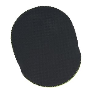 Additional Image 1 - a black oval object on a white background
