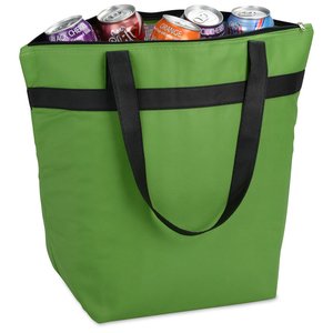 Additional Image 1 - a green bag with black handles