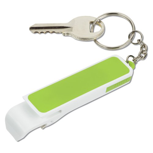 Additional Image 1 - a key chain with a green keychain