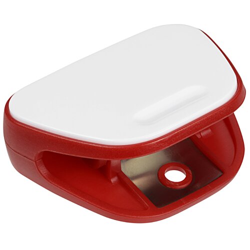 Additional Image 1 - a red and white pencil sharpener