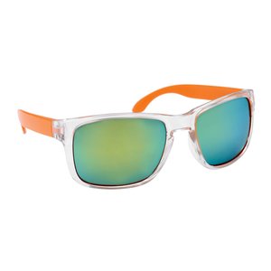 Additional Image 4 - a pair of sunglasses with green lenses