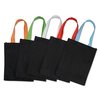 View Image 3 of 3 of Colour Handle Tote - 12" x 9-1/2"
