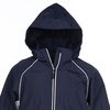 View Image 2 of 4 of Chambly Colour Block Lightweight Hooded Jacket - Men's - 24 hr