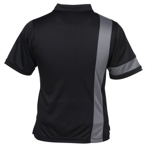 Additional Image 1 - a black shirt with grey stripes
