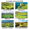 View Image 2 of 2 of Golfing Fever Large 2 Month View Calendar - French