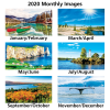 View Image 2 of 2 of Canada Charms Large 2 Month View Calendar