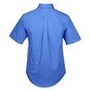 View Image 3 of 3 of Crown Collection Solid Broadcloth Short Sleeve Shirt - Men's