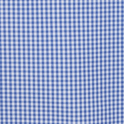 Additional Image 2 - a close up of a blue and white checkered shirt