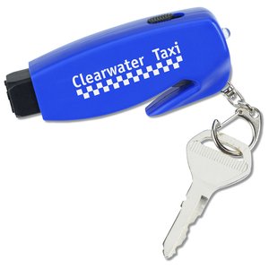 Additional Image 1 - a blue and white key with a blue handle