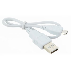 Additional Image 2 - a white usb cable on a white background