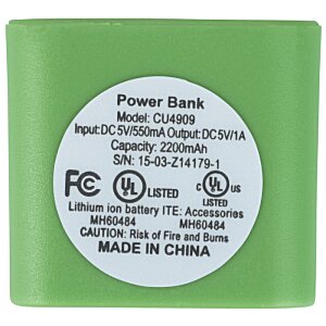 Additional Image 9 - a close up of a green battery