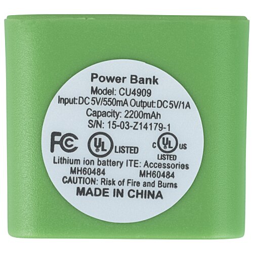 Additional Image 9 - a close up of a green battery