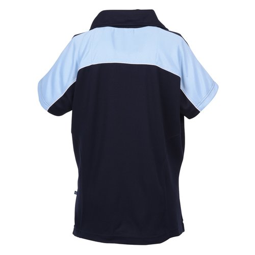 Elan Colourblock Performance Sport Polo - Ladies' Image 2 of 2