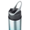 View Image 2 of 3 of Gradient Colour Aluminum Sport Bottle with Straw Lid - 24 oz.