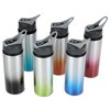 View Image 3 of 3 of Gradient Colour Aluminum Sport Bottle with Straw Lid - 24 oz.