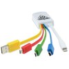 View Image 2 of 2 of 4-in-1 Charging Cable - Multicolour