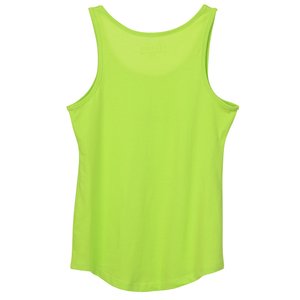 Additional Image 1 - a green tank top on a white background