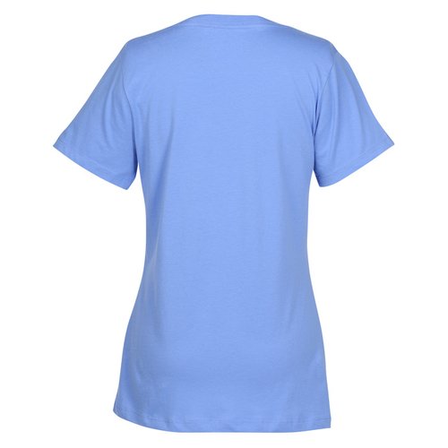 Additional Image 1 - a blue shirt on a white background