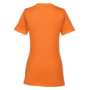 Additional Image 1 - a back of an orange shirt