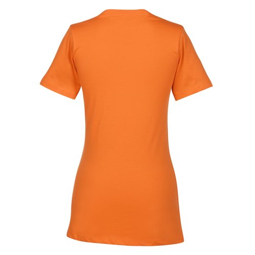 Additional Image 1 - a back of an orange shirt