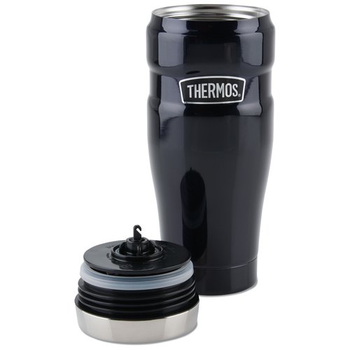 Additional Image 4 - a black and silver cup