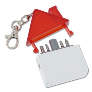 Additional Image 1 - a key chain with a house shaped object