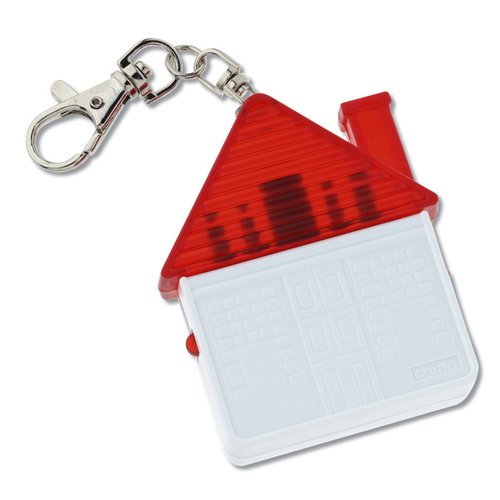 Additional Image 3 - a key chain with a house shaped object
