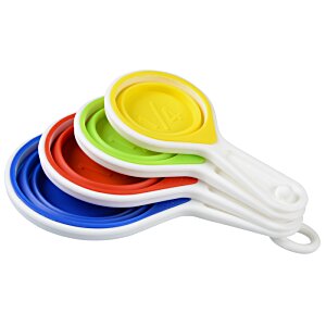 Additional Image 3 - a group of colorful measuring spoons