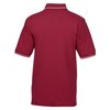 View Image 2 of 3 of Harriton Easy Blend Tipped Polo - Men's