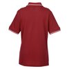 View Image 2 of 3 of Harriton Easy Blend Tipped Polo - Ladies'