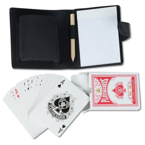 Additional Image 1 - a card case with a card in it