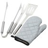View Image 2 of 2 of BBQ Tool and Mitt Set