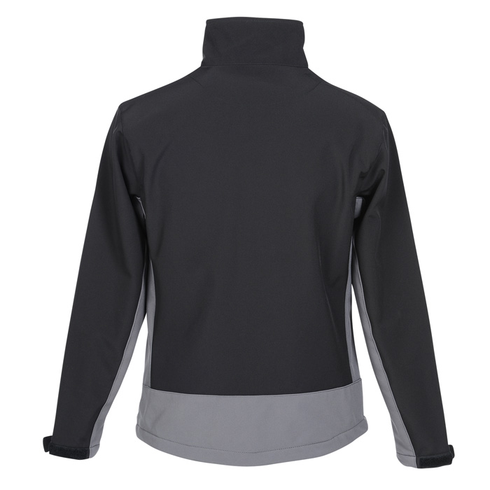 4imprint.ca: Concord Colour Block Soft Shell Jacket - Men's C131049-M