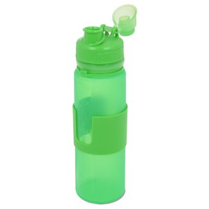 Additional Image 3 - a green water bottle with a lid