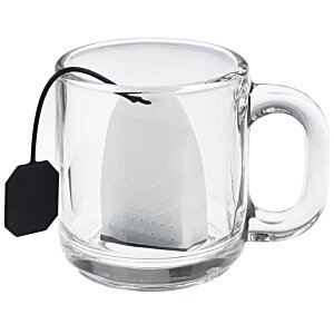 Additional Image 5 - a glass mug with a tea bag in it