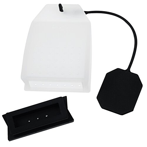 Additional Image 2 - a white and black object with a black cord