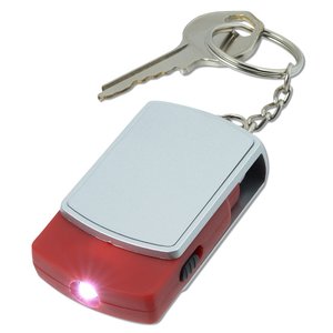 Additional Image 1 - a key chain with a red light