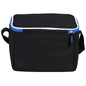 Additional Image 2 - a black bag with blue trim