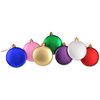 View Image 2 of 3 of Satin Flat Ornament - Happy Holidays