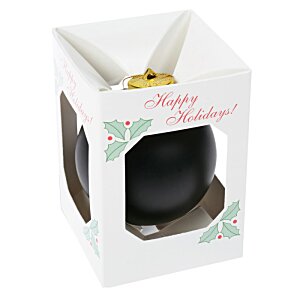 Additional Image 1 - a white box with a black object inside