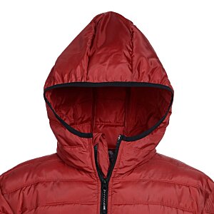Additional Image 2 - a red jacket with a hood