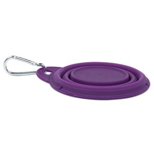 Additional Image 2 - a purple plastic tag with a handle