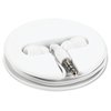 View Image 3 of 4 of Puck Ear Bud Wrap with Ear Buds  - Closeout