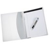 View Image 2 of 2 of Clear Colour Notebook with Pen - Closeout