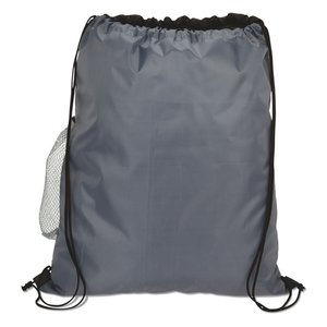Additional Image 3 - a grey backpack with straps