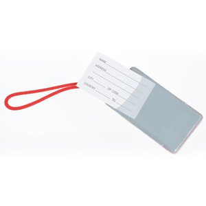 Additional Image 2 - a white rectangular object with a red strap