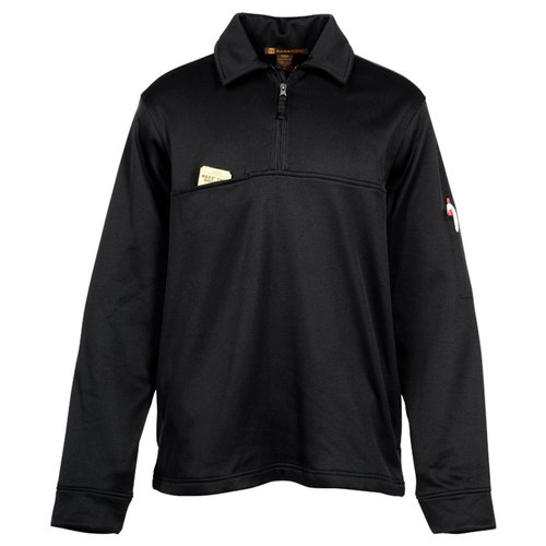 Additional Image 1 - a black jacket with a white logo