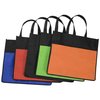 View Image 2 of 3 of Colour Pocket Tradeshow Tote with Water Bottle Set